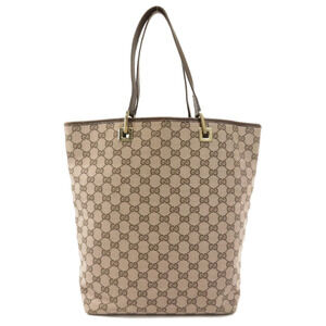 Gucci canvas GG Brown tote bag